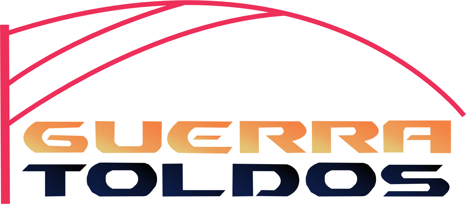 Logo Oficial da empresa guerra toldos no site oficial da empresa fornecedora de toldos fixos, trocas de lona, reforma e fabricação de toldos em fortaleza